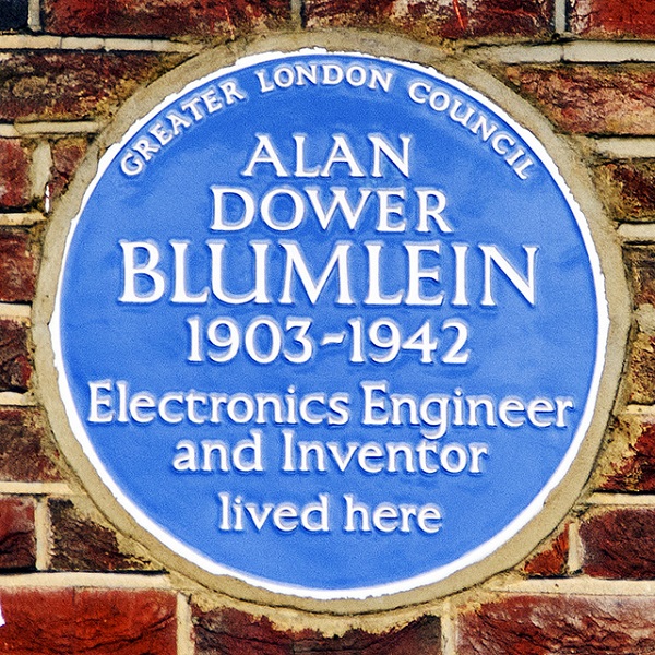 Alan-Blumlein's-Blue-Plaque-In-England-Audiopolitan